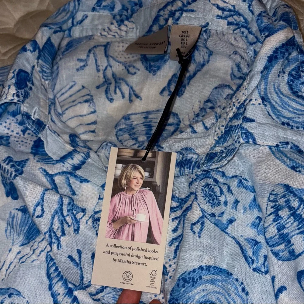 Martha Stewart Collared Dress - Picture 7 of 7